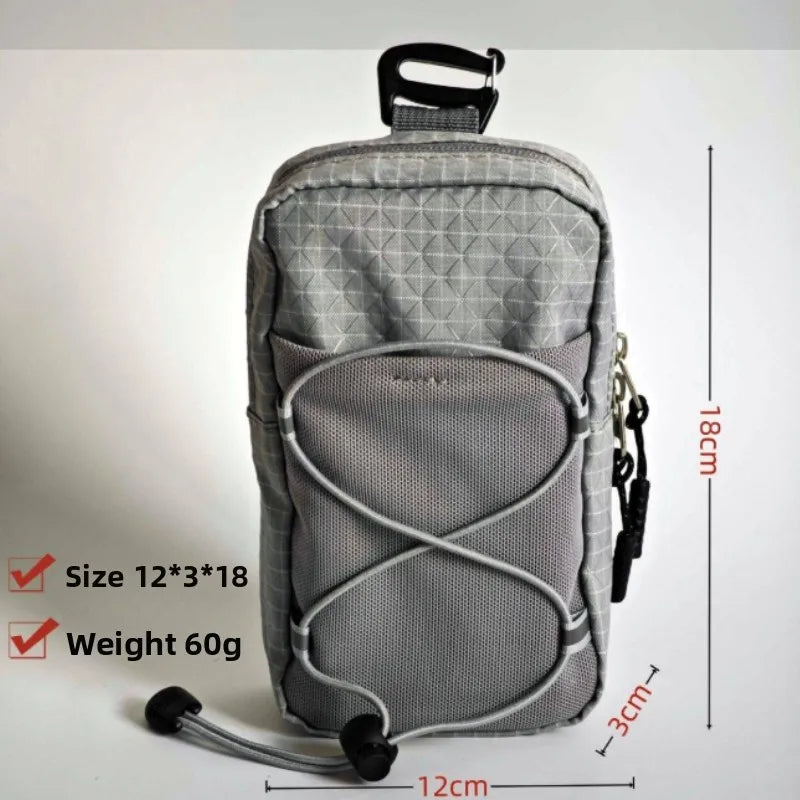 Camping Backpack Arm Bag Climbing Bag Wallet Pouch Purse Phone for Water Bottle Storage Bag Hiking Mountaineering Organizador
