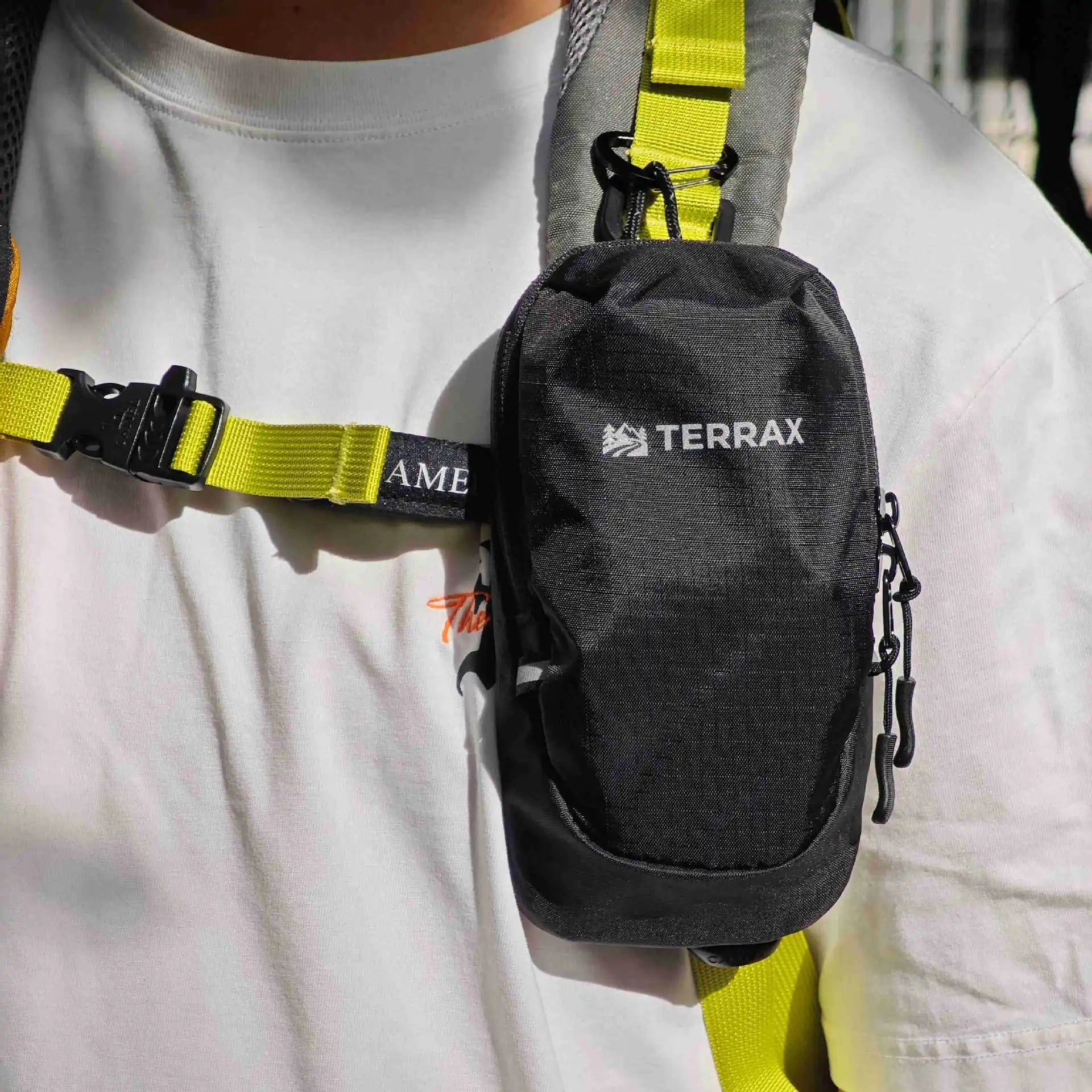 Camping Backpack Arm Bag Climbing Bag Wallet Pouch Purse Phone for Water Bottle Storage Bag Hiking Mountaineering Organizador